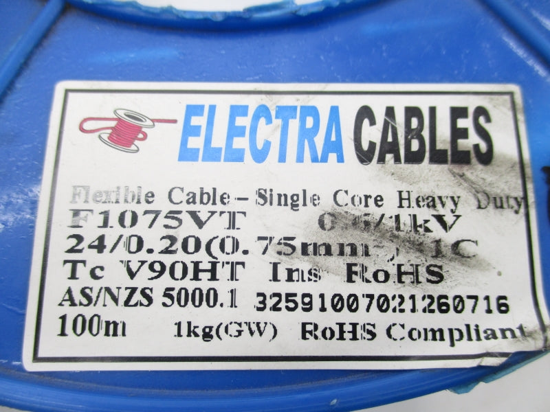 ELECTRA CABLES F1075VT 100M (BLUE) NSMP