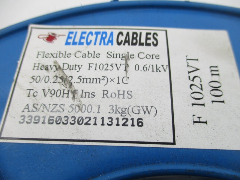 ELECTRA CABLES F1025VT 100M (WHITE) NSMP