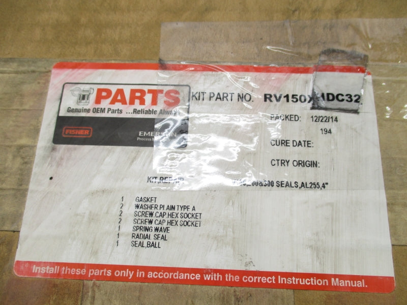 FISHER RV150XHDC32 NSFS