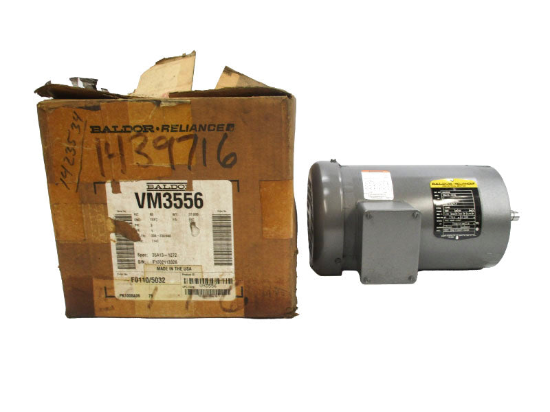 BALDOR VM3556 208-230/460V 3.6-3.4/1.7A NSMP