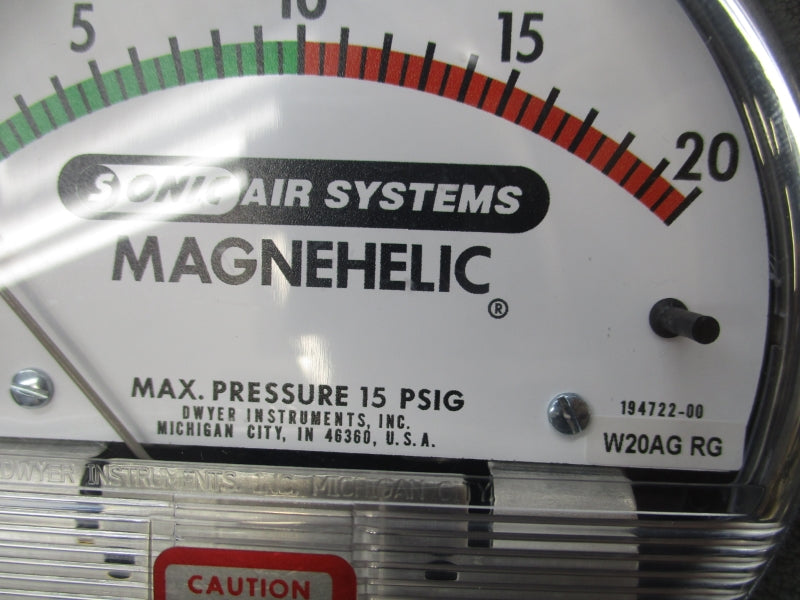 SONIC AIR SYSTEMS 10976 15PSI NSNP