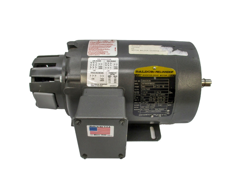 BALDOR IDNM3538 35T995P863G1 230/460V 1.6/.8A NSNP
