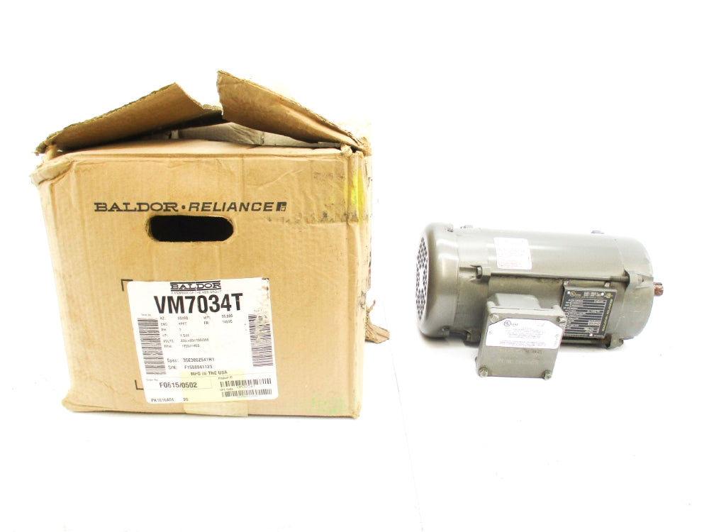 BALDOR VM7034T 460V 2.5A NSMP