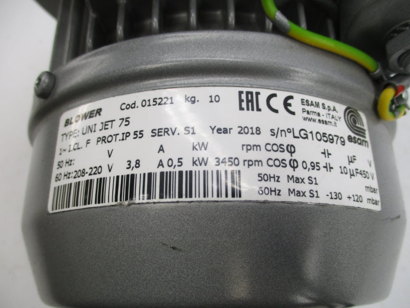 ESAM UNI JET 75 015221 208-220V 3.8A UNMP