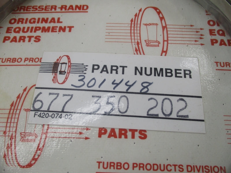 DRESSER-RAND 677350202 301448 NSFS