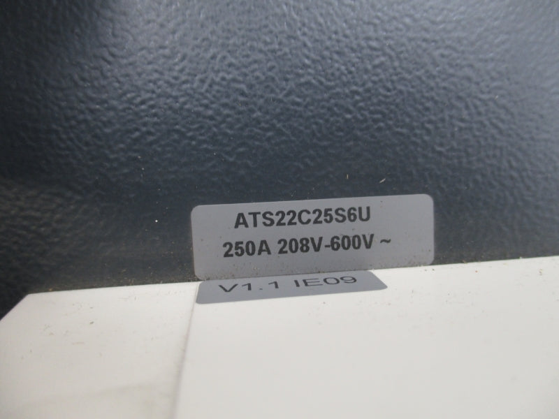 SCHNEIDER ELECTRIC ATS22C25S6U 208-600V 250A NSNP