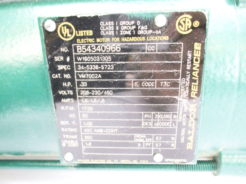MASTER POWER TRANSMISSION 7890773001FU VM7002A NSMP