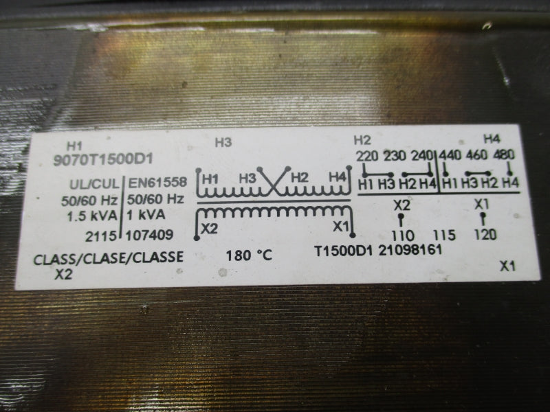 SQUARE D 9070T1500D1 480V (AS PICTURED) NSNP