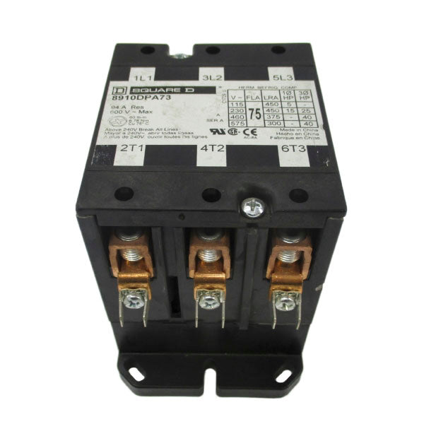 SQUARE D 8910DPA73V02 SER. A 110/120V 94A NSNP