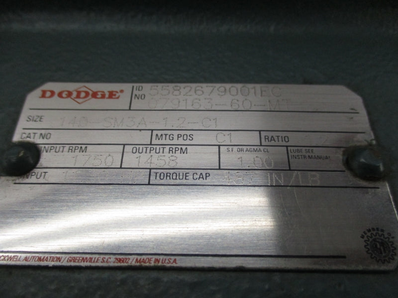 DODGE 079163-60-MT NSNP