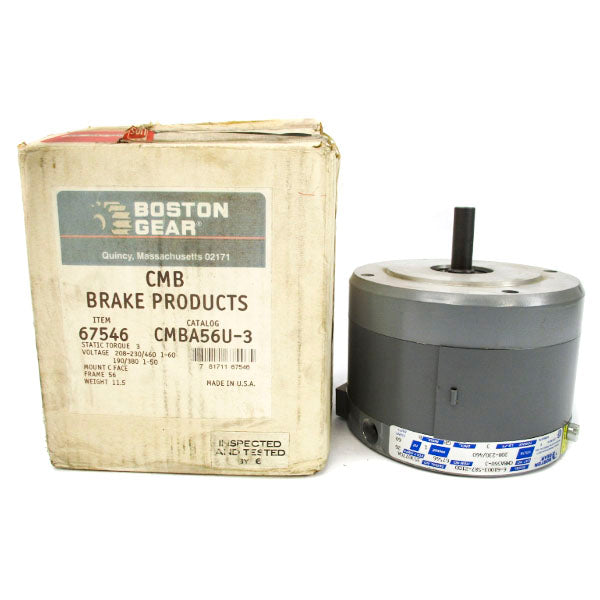 BOSTON GEAR CMBA56U-3 26-61003-587-Z1DD 08-230/460V 26A NSMP