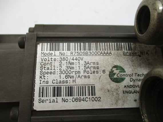 CONTROL TECHNIQUES DYNAMICS R75DSB300CAAAA 380/440V UNMP