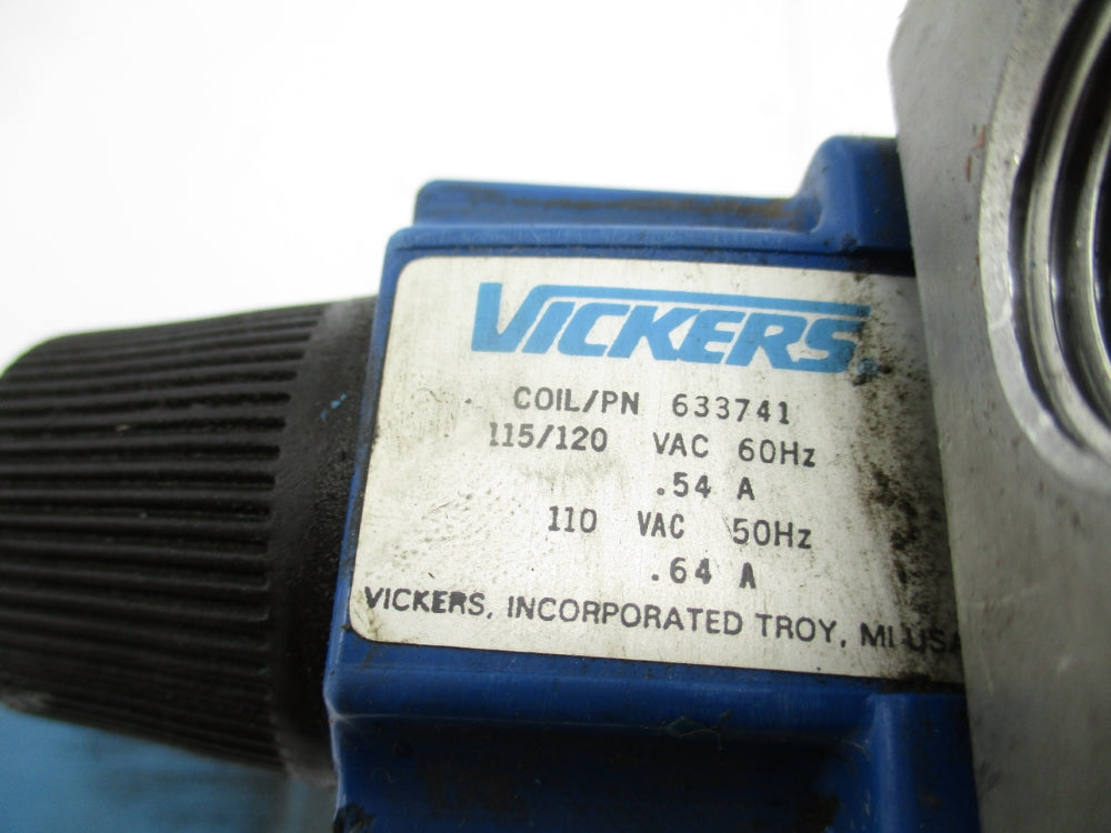 VICKERS DG5SH82CTMPBWLB50 476788 2250-5000PSI 120V UNMP