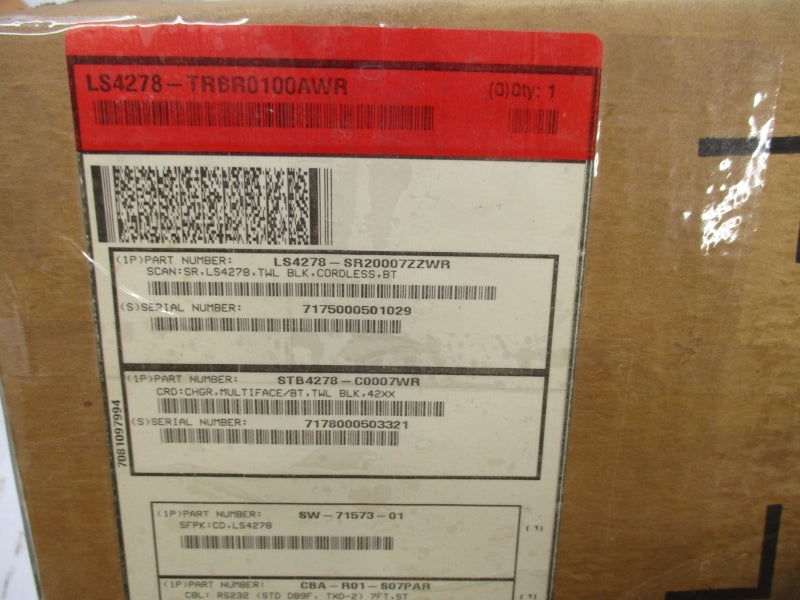 SYMBOL LS4278-TRBR0100AWR NSMP