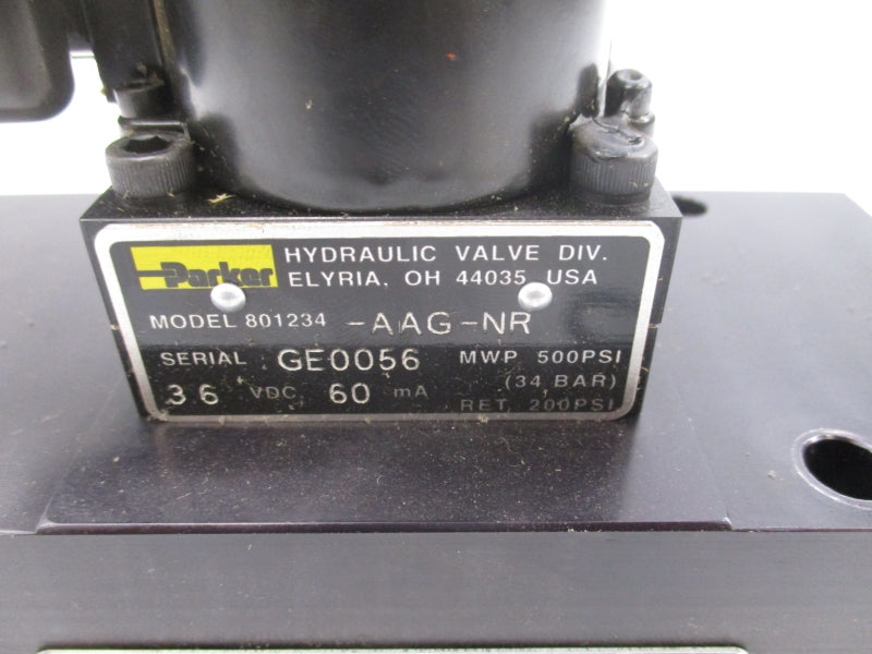 PARKER BD30AAG-NC-25 36VDC 500PSI NSNP