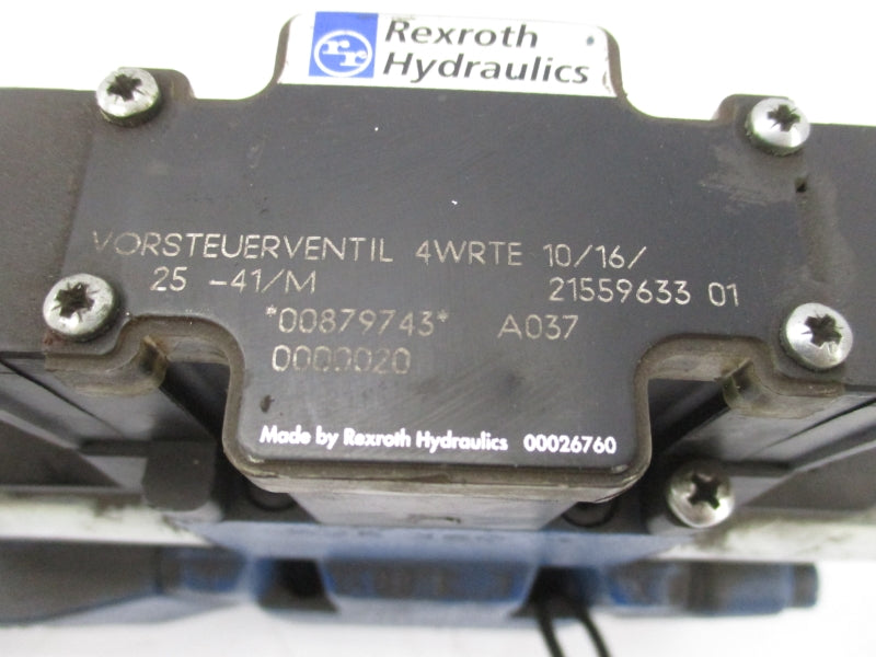 REXROTH HYDRAULICS 4WRTE10V50L-40/6EG24ETK31/A1M 2.5A UNMP