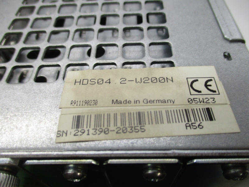 REXROTH HDS04.2-W200N R911190230 530-670V 60A NSMP
