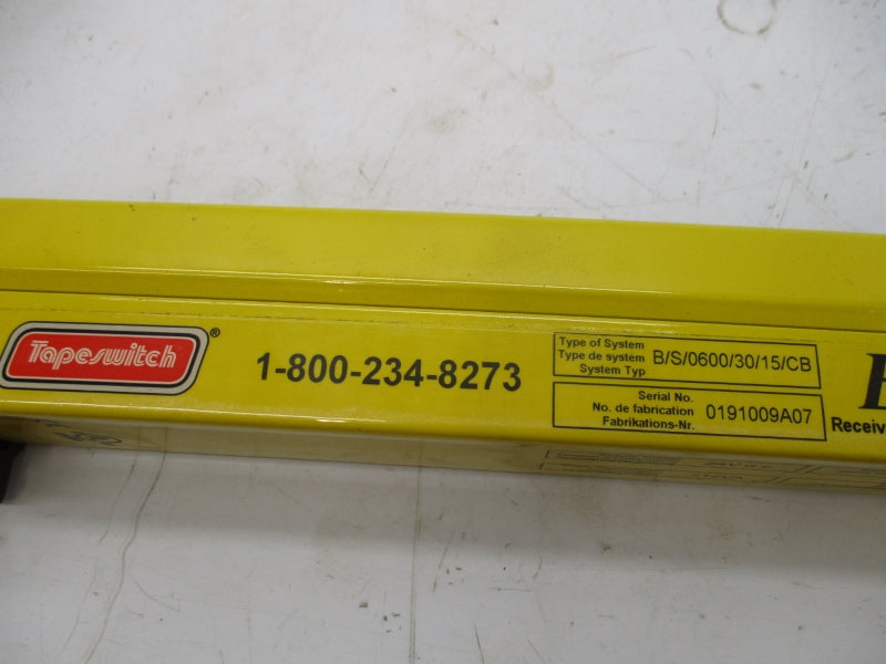 TAPESWITCH B/S/0600/30/15/CB RECEIVER 24VDC NSNP