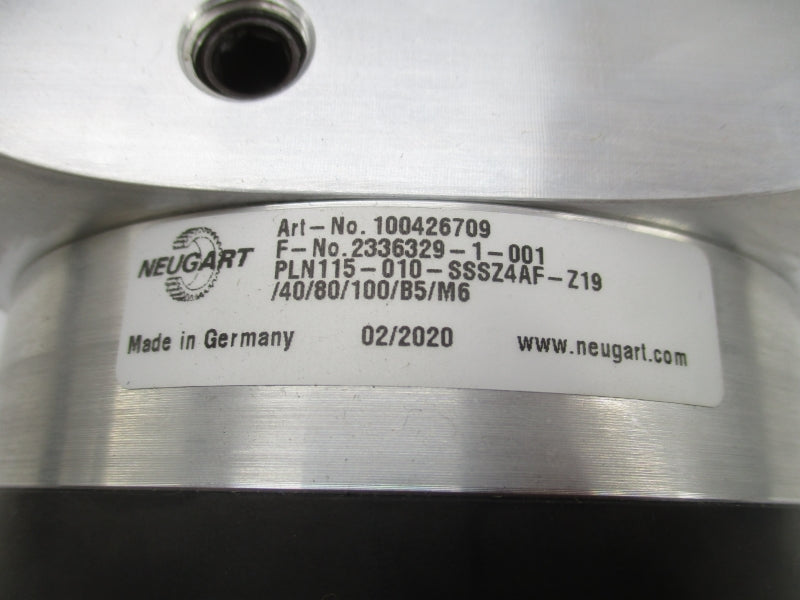 NEUGART PLN115-010-SSSZ4AF-Z19/40/80/100/B5/M6 100426709 NSNP