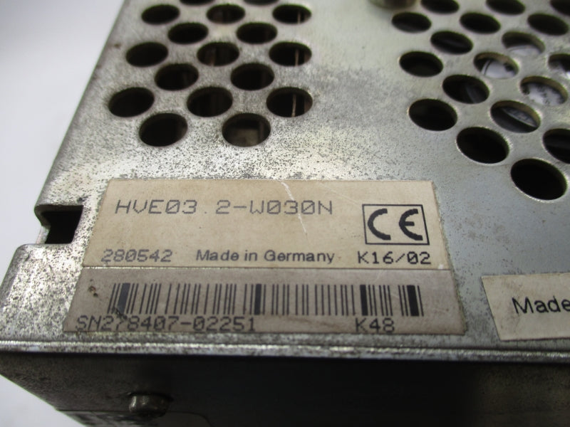 INDRAMAT HVE03.2-W030N 400-480V 45A UNMP