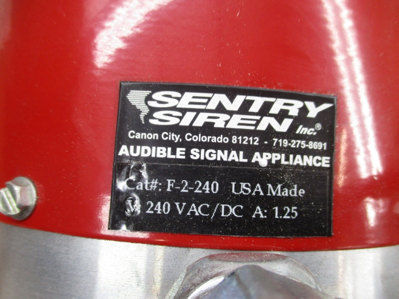 SENTRY F-2-240 240VAC/DC 1.25A NSMP