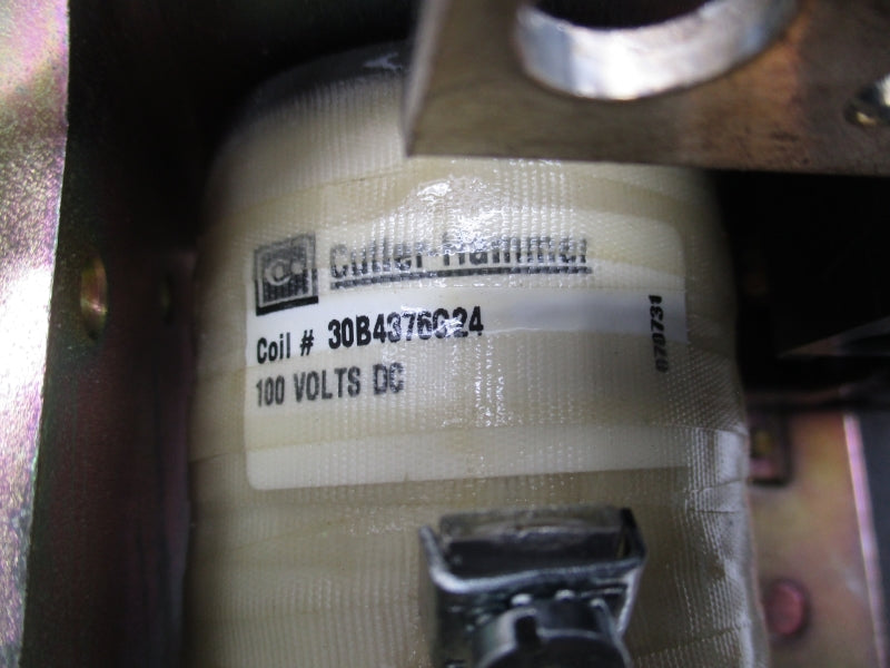 CUTLER HAMMER ME320G 7856A36H01 100VDC 100A NSMP