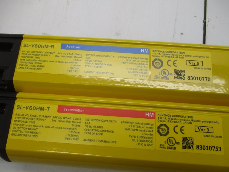 KEYENCE SL-V60HM 24VDC NSMP