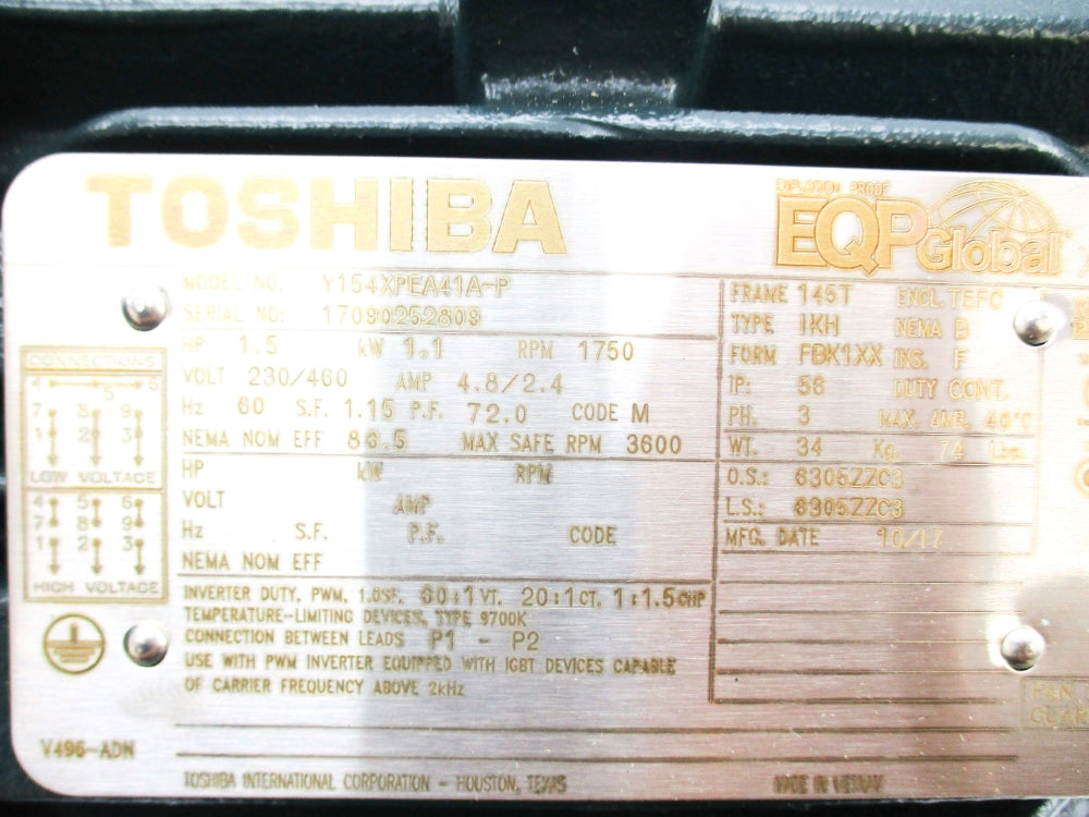 TOSHIBA Y154XPEA41A-P NSMP