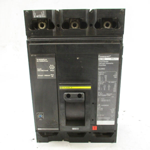 SQUARE D MJL36500 600V 500A UNMP