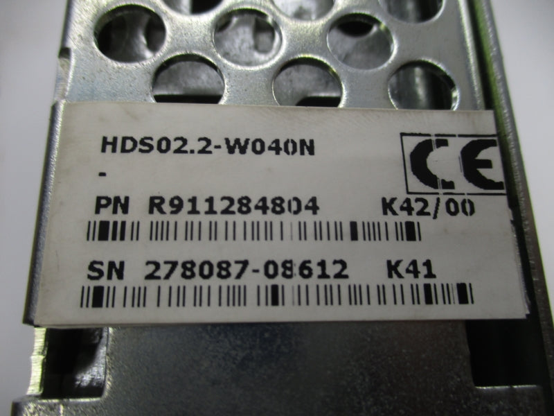 REXROTH HDS02.2-W040N R911284804 NSNP
