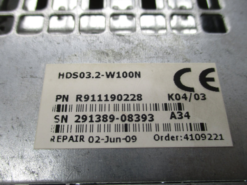 REXROTH HDS03.2-W100N R911190228 UNMP