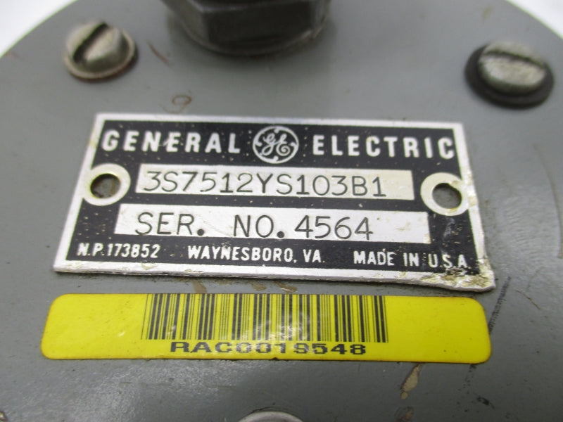 GENERAL ELECTRIC 3S7512YS103B1 UNMP