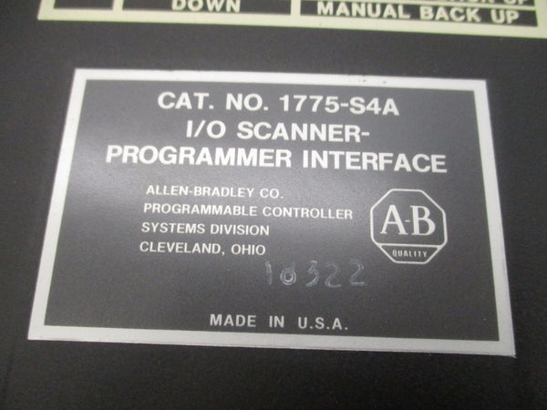 ALLEN BRADLEY 1775-S4A UNMP