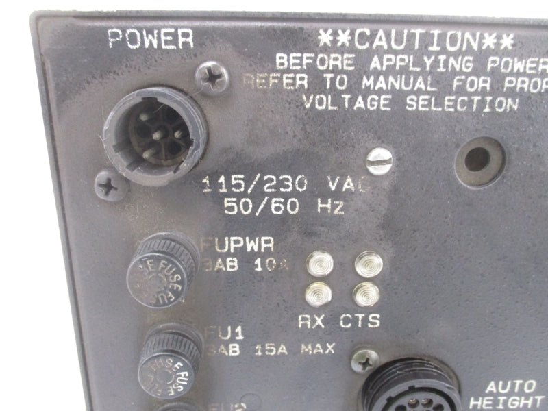 CMC M7Y-10627 BURNY 1400 115/230VAC 15A UNMP
