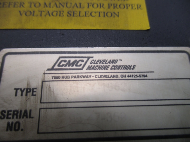 CMC M7Y-10627 BURNY 1400 115/230VAC 15A UNMP