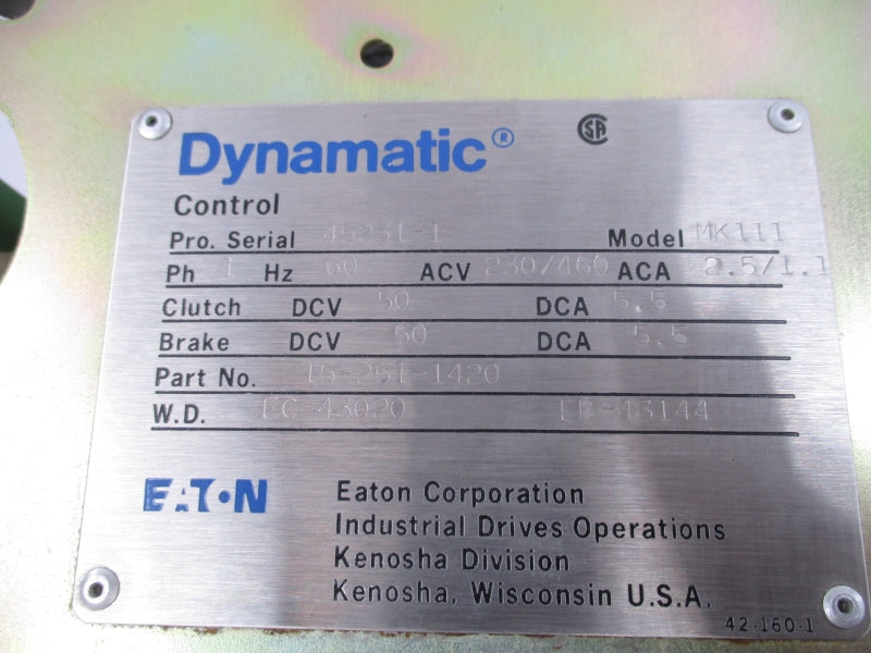 EATON MK111 15-251-1420 230/460VAC UNMP