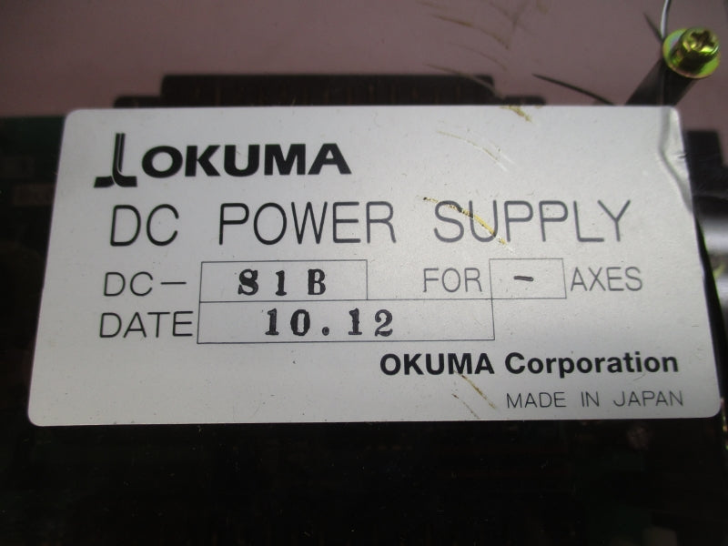 OKUMA DC-S1B (AS PICTURED) NSNP