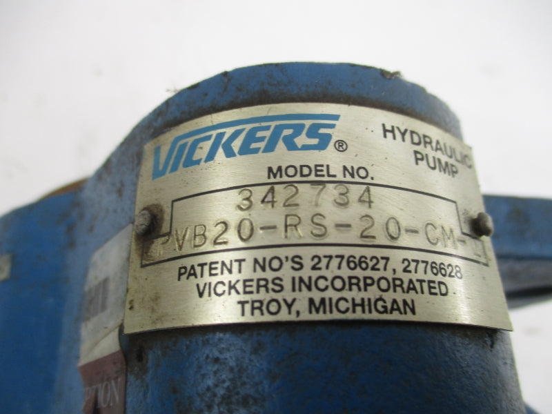 VICKERS PVB20-RS-20-CM-11 342734 UNMP