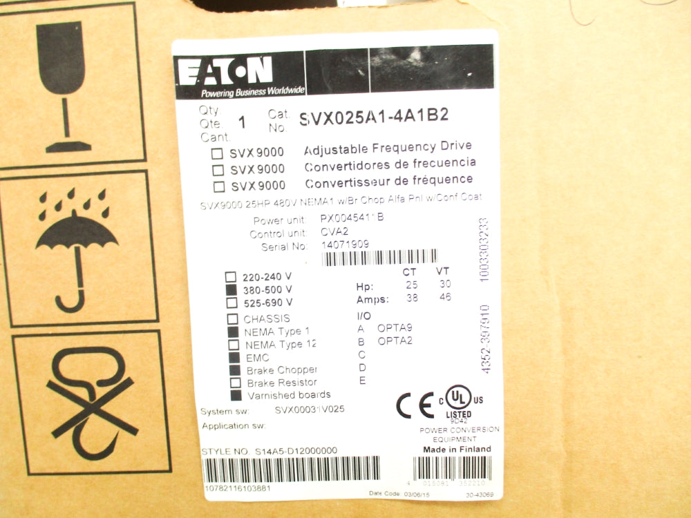 EATON SVX025A1-4A1B2 NSMP