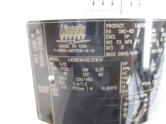 LINCOLN MOTORS LM20655 NSMP
