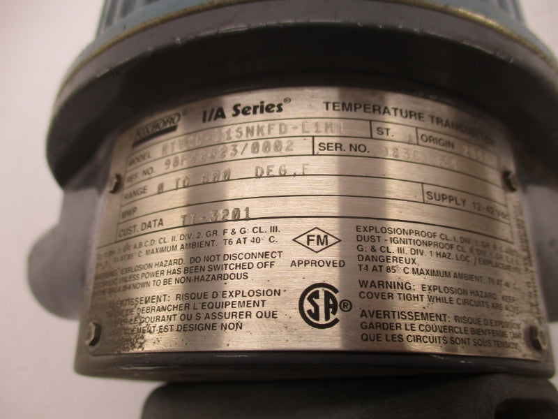 FOXBORO RTT20-I1SNKFD-L1M1 12-42VDC UNMP