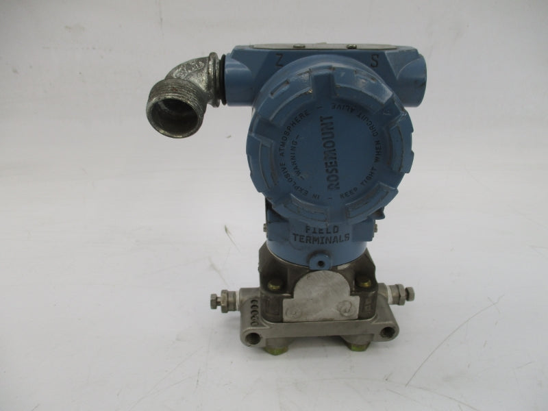 ROSEMOUNT 3051CD1A22A1AB4M5 10.5-55VDC 2000PSI UNMP