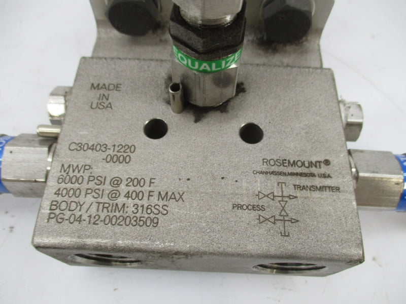 ROSEMOUNT 3051CD0A02A1AH2S6E5M5L4Q4 10.5-55VDC 750PSI UNMP
