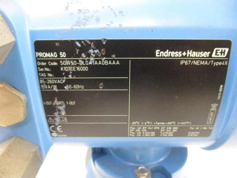 ENDRESS+HAUSER 50W50-UL0A1AA0BAAA 85-260VAC NSNP