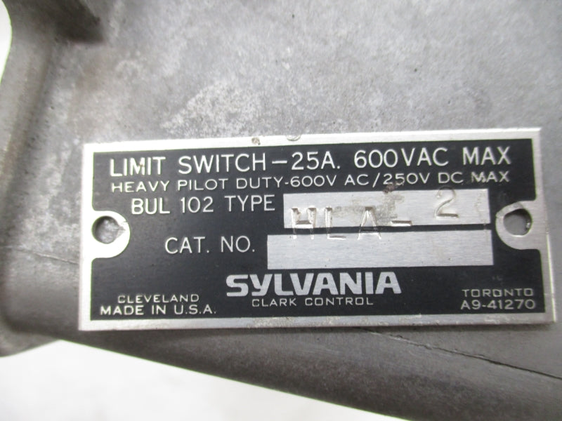 CLARK HLA-2 600VAC 25A (AS PICTURED) NSNP