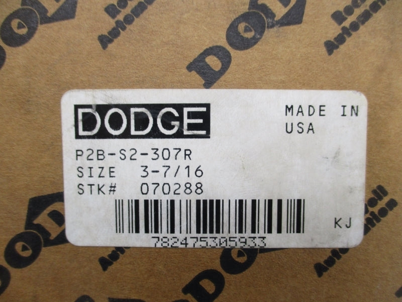 DODGE 070288 P2B-S2-307R 3-7/16" NSMP