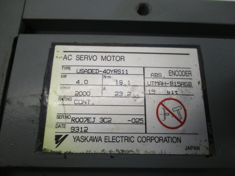YASKAWA USADED-40YRS11 23.2A UNMP