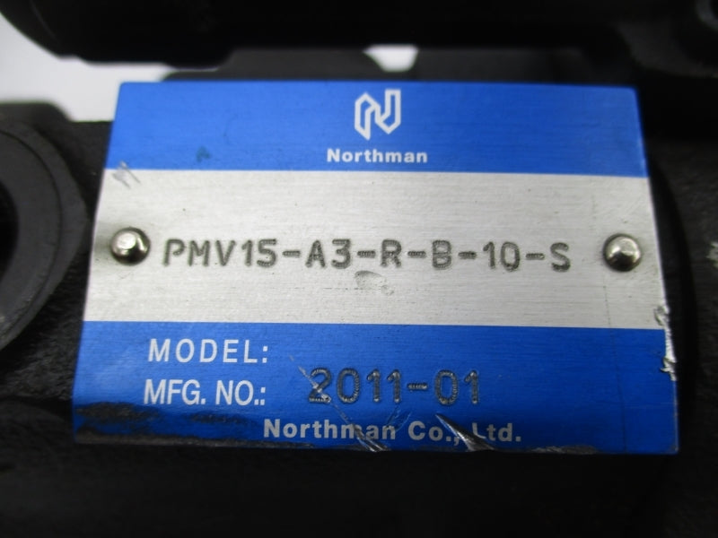 NORTHMAN PMV15-A3-R-B-10-S 2011-01 NSNP