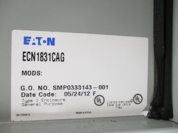 EATON ECN1831CAG ANK16KN0 SER. A1 NSMP
