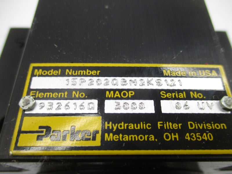 PARKER 15P202QBM2KS121 NSMP